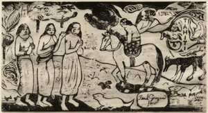Verandering van verblijfplaats door Paul Gauguin